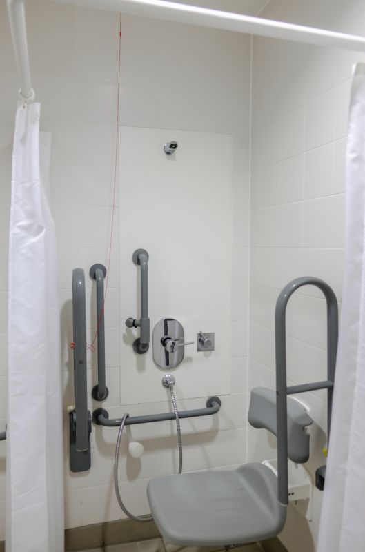 Compact Shower Setup